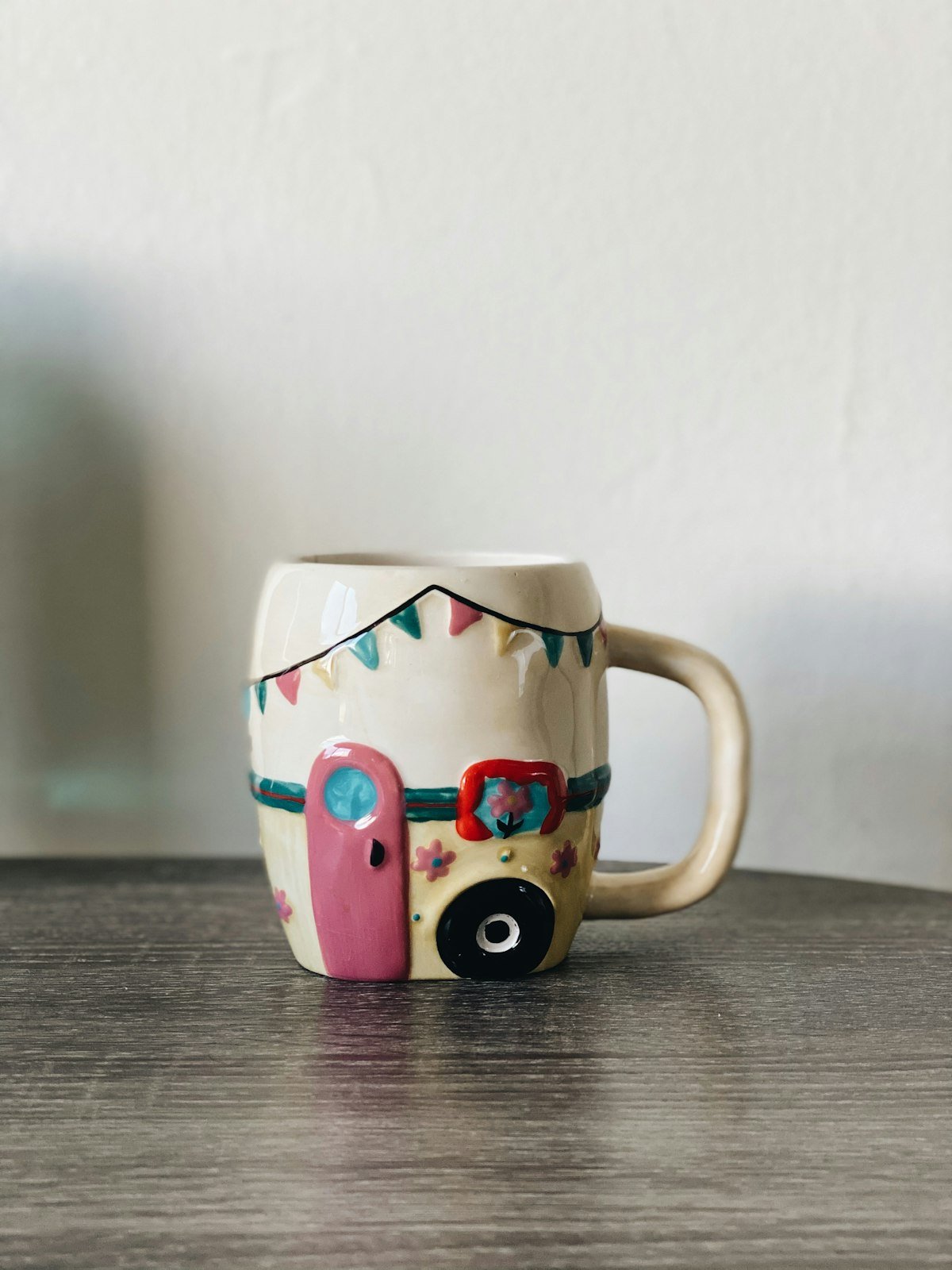 Charming handmade ceramic mug as a cozy gift